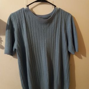 Sag Harbor Short Sleeved Sweater